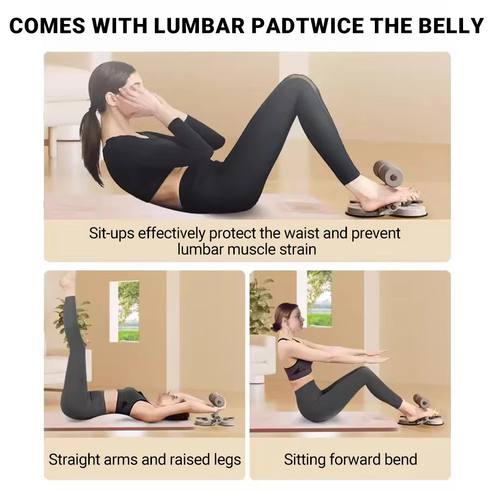 Abs Master Sit-Up Bar – Adjustable Home Workout Device with Suction