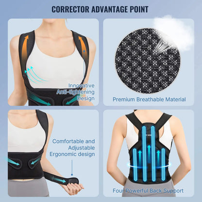 Ultimate Posture Corrector – Relieve Back Pain & Instantly Boost Confidence