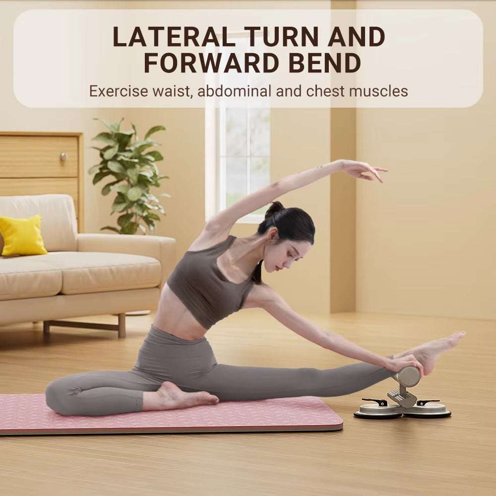 Abs Master Sit-Up Bar – Adjustable Home Workout Device with Suction